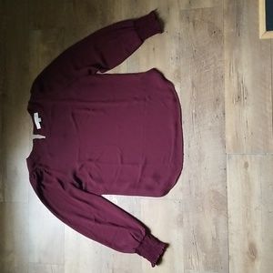 Maroon Blouse